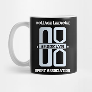Varsity Vibes Typography Tees for the College League Mug